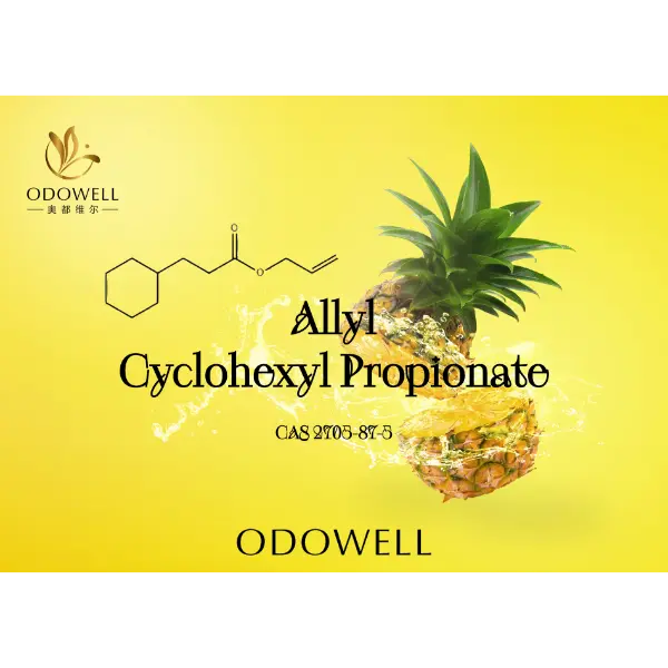 Allyl Cyclohexyl Propionate – Ester Nanas ODOWELL untuk Wangian Buah-buahan Cerah, Tahan Lama